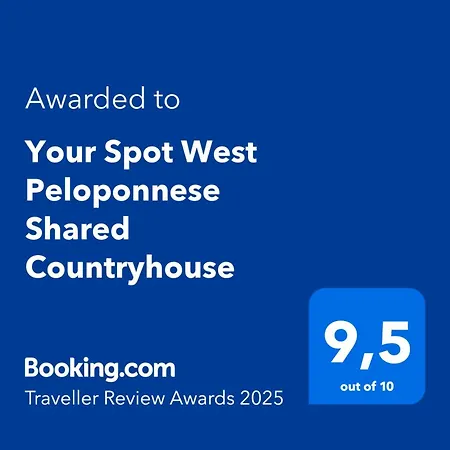 Yourspot Project - Shared - Private - West Peloponnese Захаро